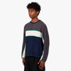 Brain Dead Boarder Long Sleeve Football Shirt Grey / Multi 2