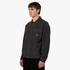 Brain Dead Waffle Button Front Shirt / Charcoal 2