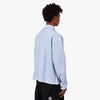 Brain Dead Waffle Snap Front Shirt / Light Blue 3