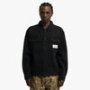 Brain Dead Waffle Button Shirt Black 1