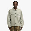 Brain Dead Waffle Button Shirt Stone 1