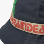 Brain Dead Vision Mesh Paneled Bucket Hat Navy / Multi 4