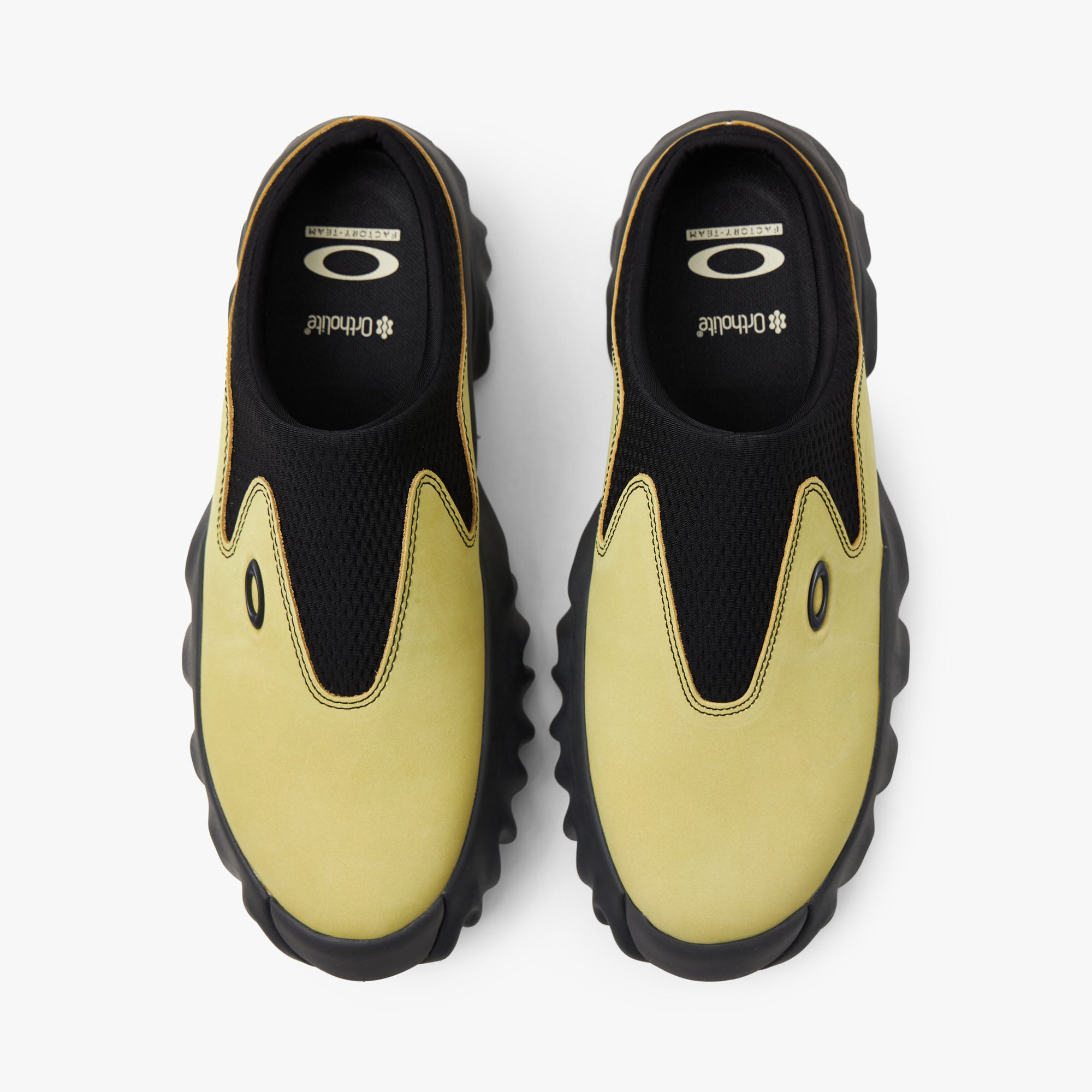 Oakley Factor Team Suede Chop Saw Mule - Celery / Black