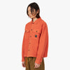 Brain Dead Waffle Button Front Shirt / Terracotta 2