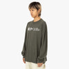 Brain Dead Earth Wisdom L/S Shirt / Dark Green 2