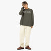 Brain Dead Earth Wisdom L/S Shirt / Dark Green 6