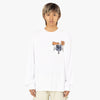 Brain Dead Cosmic Debris L/S Shirt / White 1