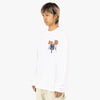 Brain Dead Cosmic Debris L/S Shirt / White 2