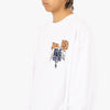 Brain Dead Cosmic Debris L/S Shirt / White 4