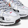 Nike Women's P-6000 White / Varsity Red - Metallic Platinum - Low Top  6