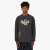b.Eautiful Aibo Long Sleeve Shirt / Charcoal 1