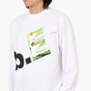 b.Eautiful Bleach Long Sleeve T-shirt / White 4