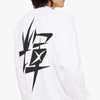 b.Eautiful Bleach Long Sleeve T-shirt / White 5