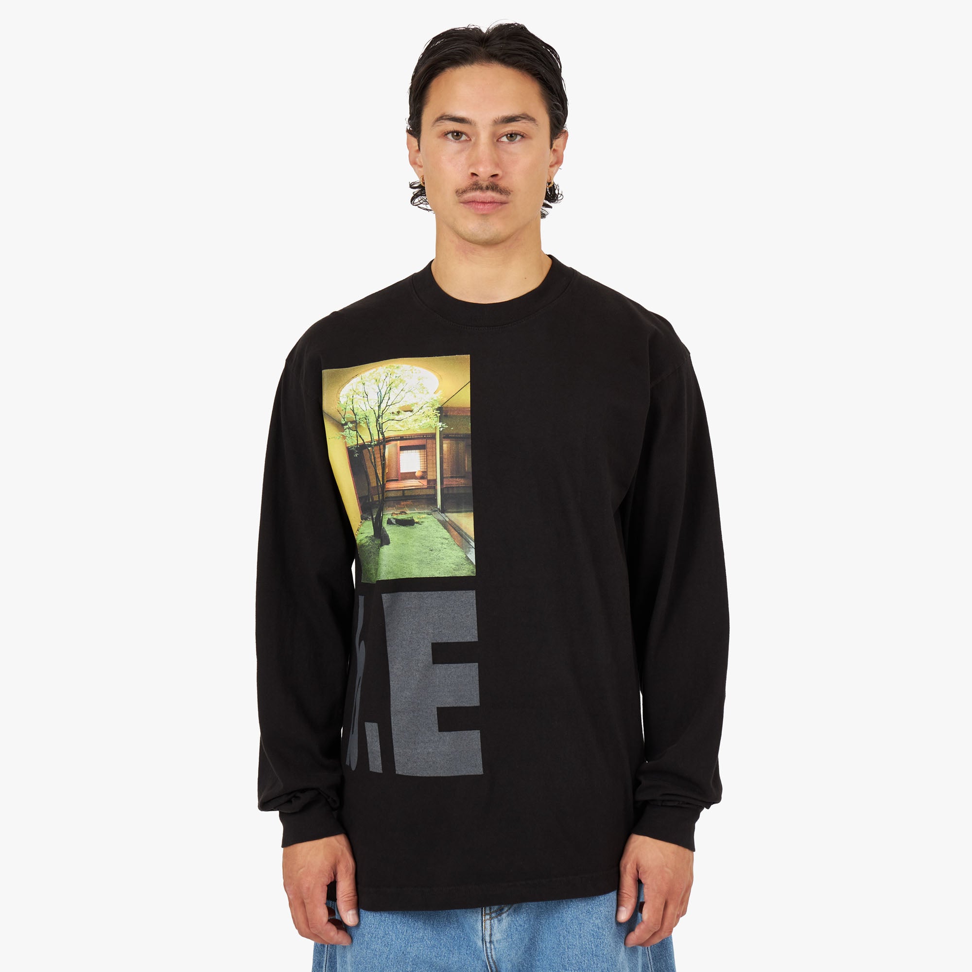b.Eautiful Katori Long Sleeve T-shirt / Black 1