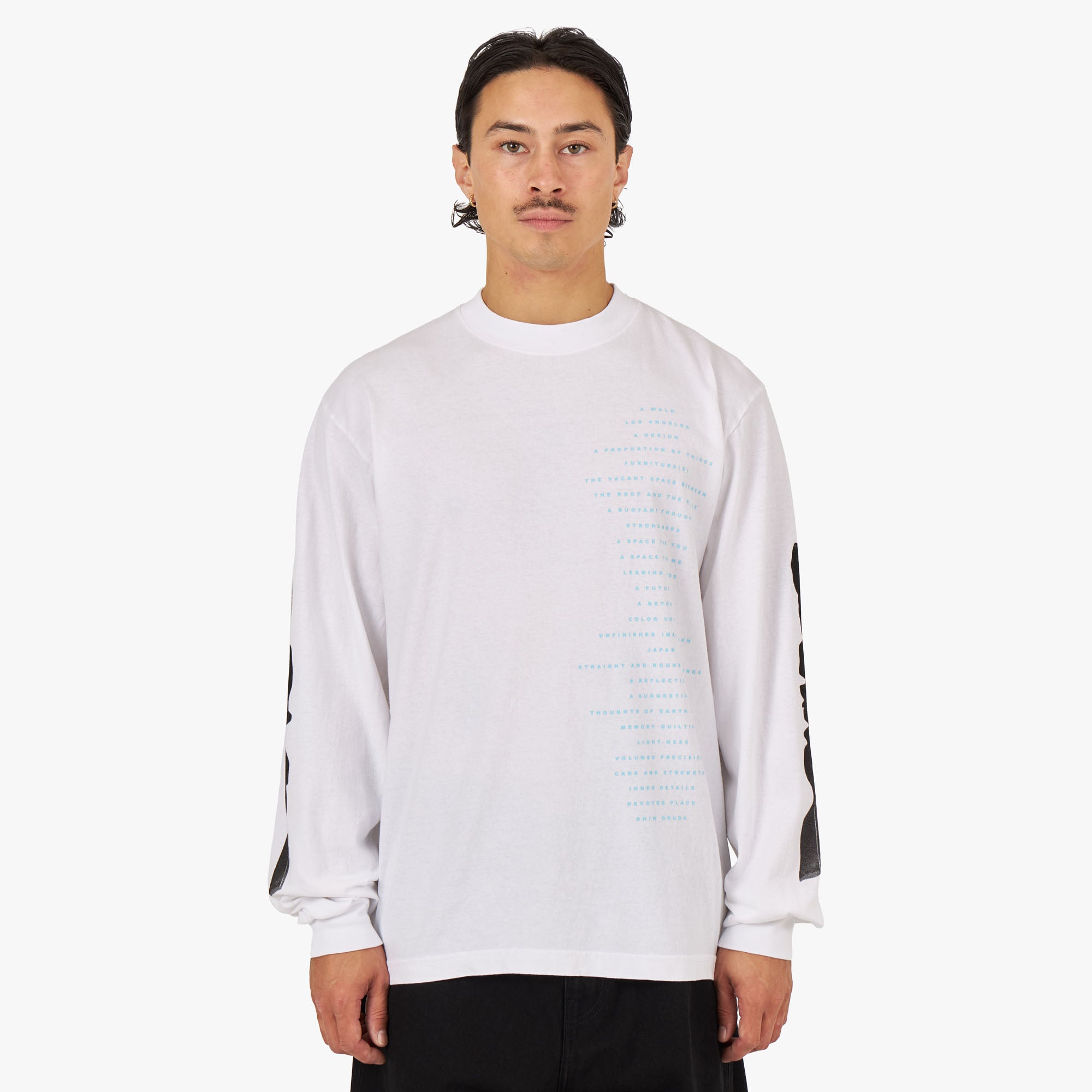 b.Eautiful x Waka Waka Future Long Sleeve Shirt / White 1