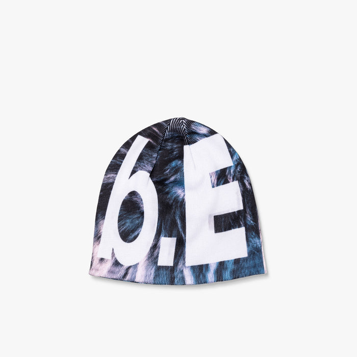 b.Eautiful Fur Beanie / Blue 1
