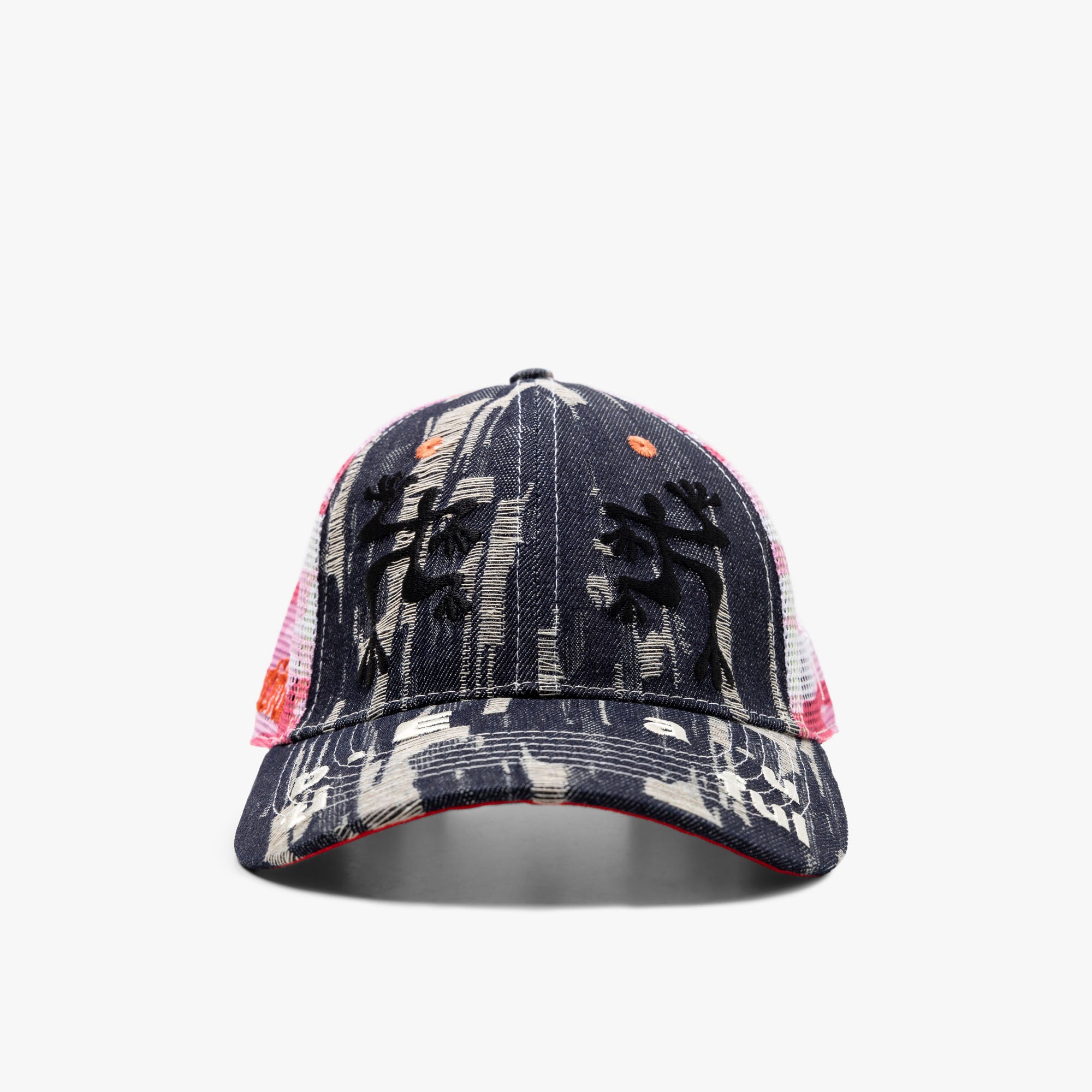 b.eautiful Biyu Trucker Hat pink camo b.eautiful Biyu Trucker Hat