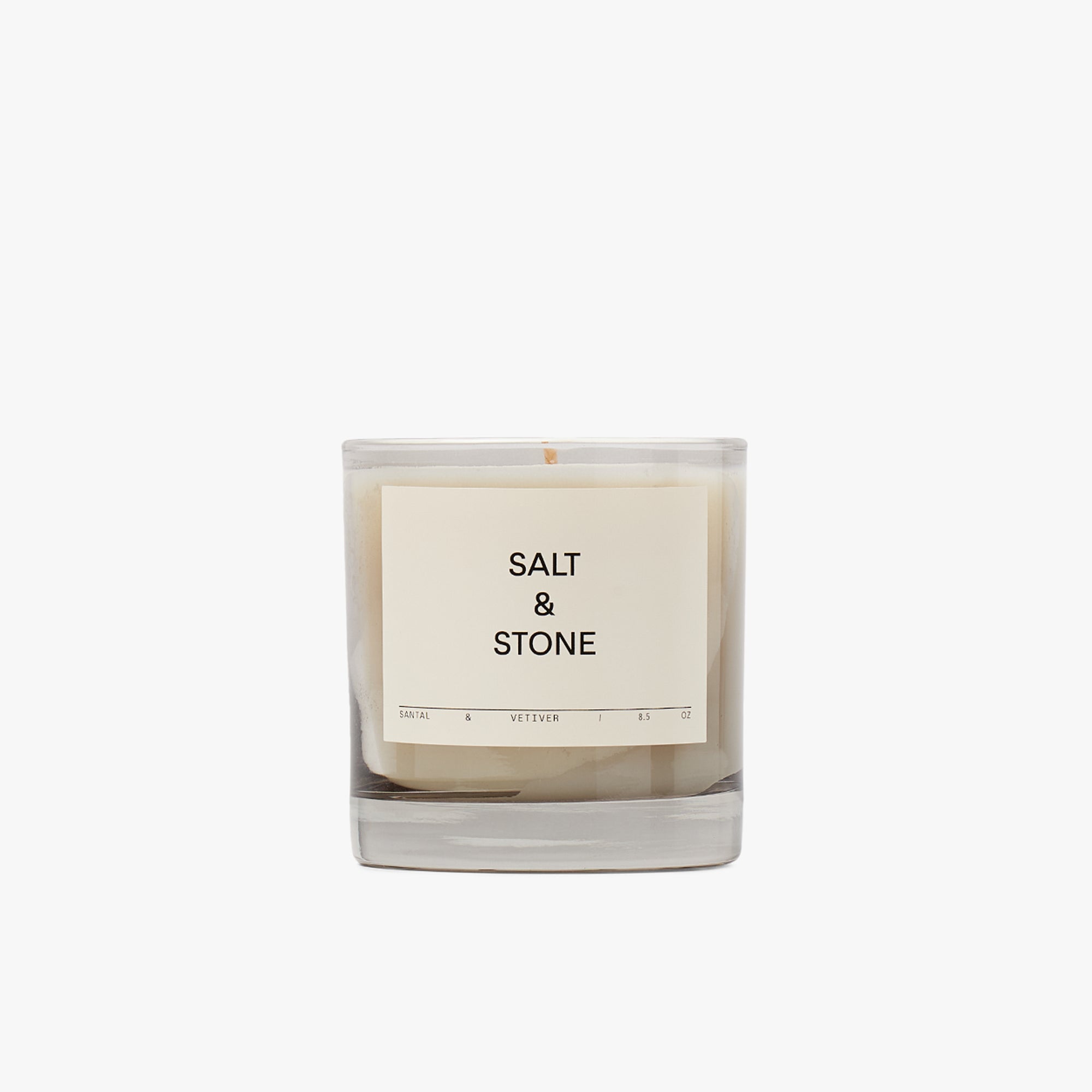 SALT & STONE Bougie / Santal & Vetiver 1