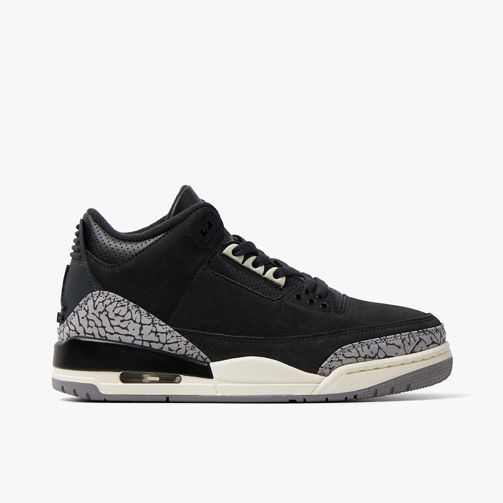 Jordan 3 Retro pour Femmes Off Noir / Black - Sail – Livestock