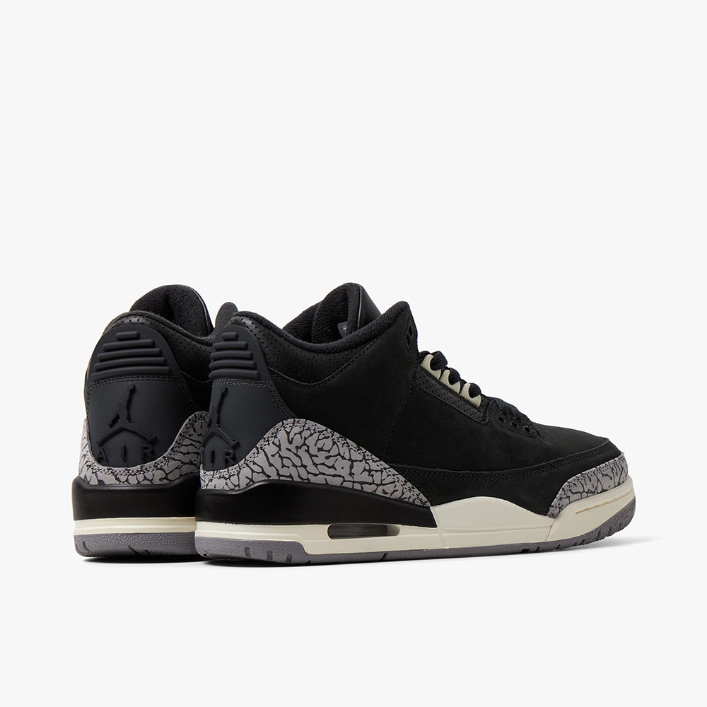 Jordan Women s 3 Retro Off Noir Black Sail