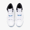 Jordan 11 Retro White / Legend Blue - Black - High Top  5
