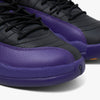 Jordan 12 Retro Black / Field Purple - Metallic Gold - High Top  6