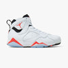Jordan 7 Retro White / Crimson - Black - High Top  1