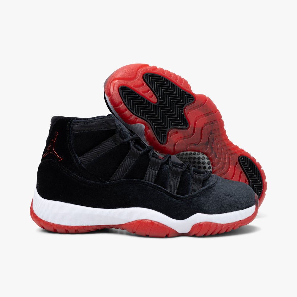 Jordan Women s 11 Retro Black Gym Red White Livestock