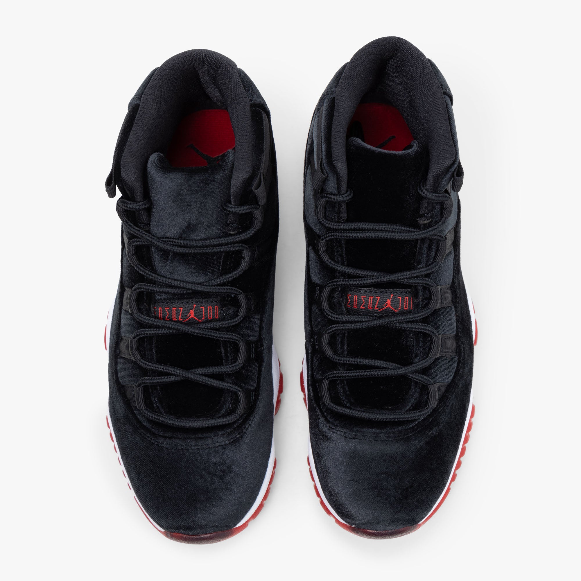 Jordan Femmes 11 Retro Noir Rouge Gym Blanc Livestock