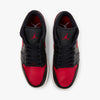 Jordan Women's 1 Low Black / Gym Red - Sail - Low Top  5