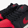 Jordan Women's 1 Low Black / Gym Red - Sail - Low Top  7