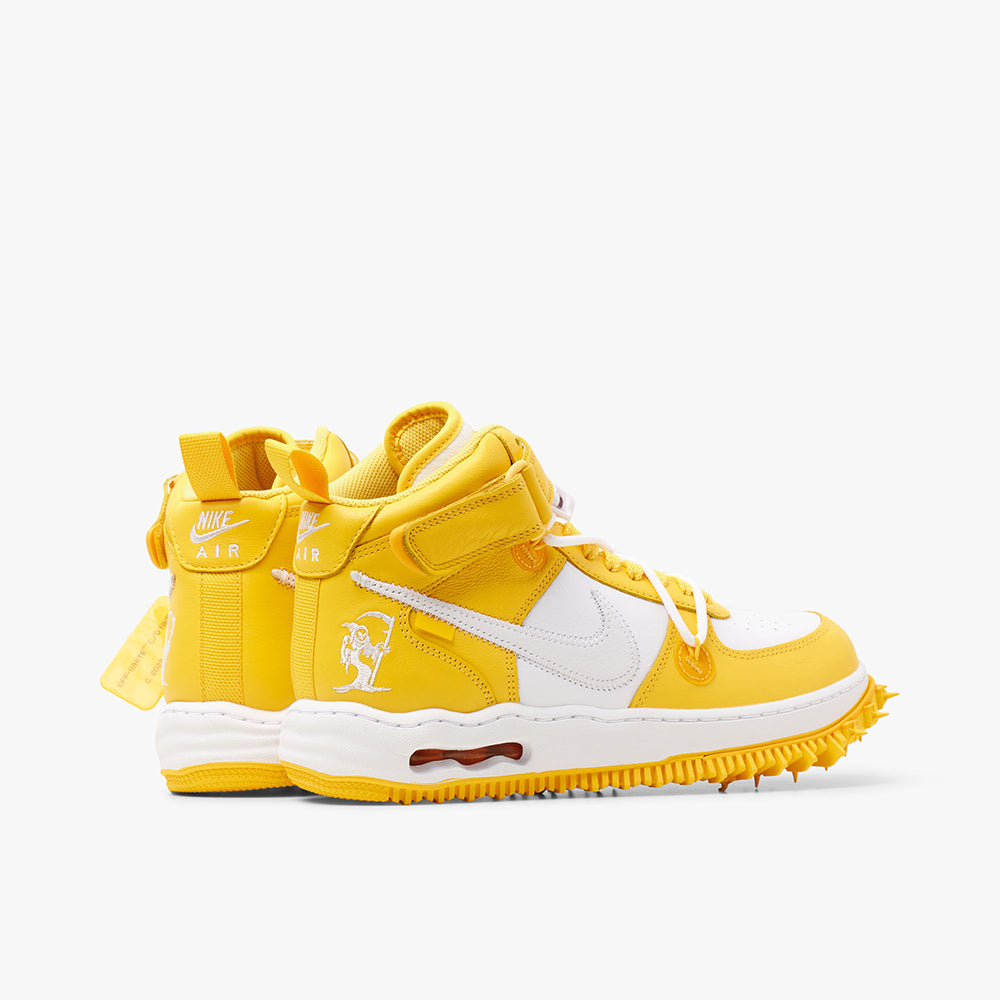 Nike x Off-White Air Force 1 Mid White / White - Varsity Maize