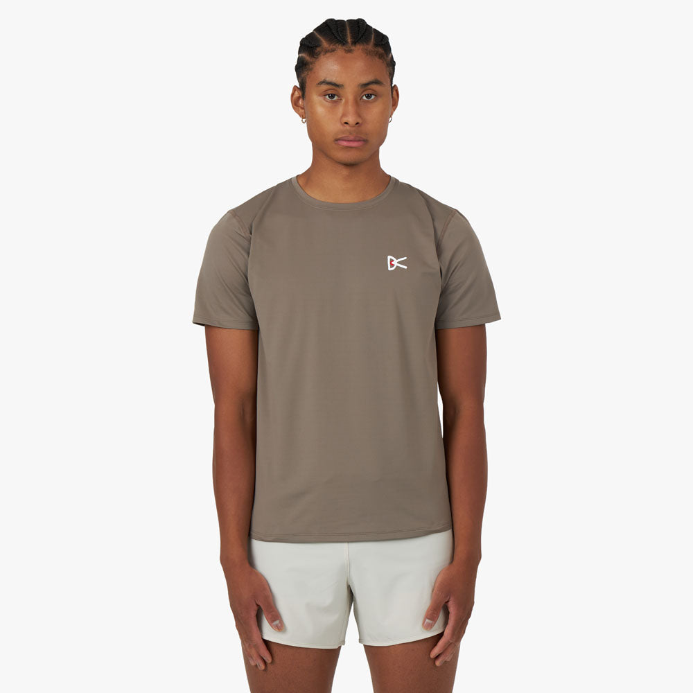 District Vision Lightweight Short Sleeve T-shirt / Silt 1