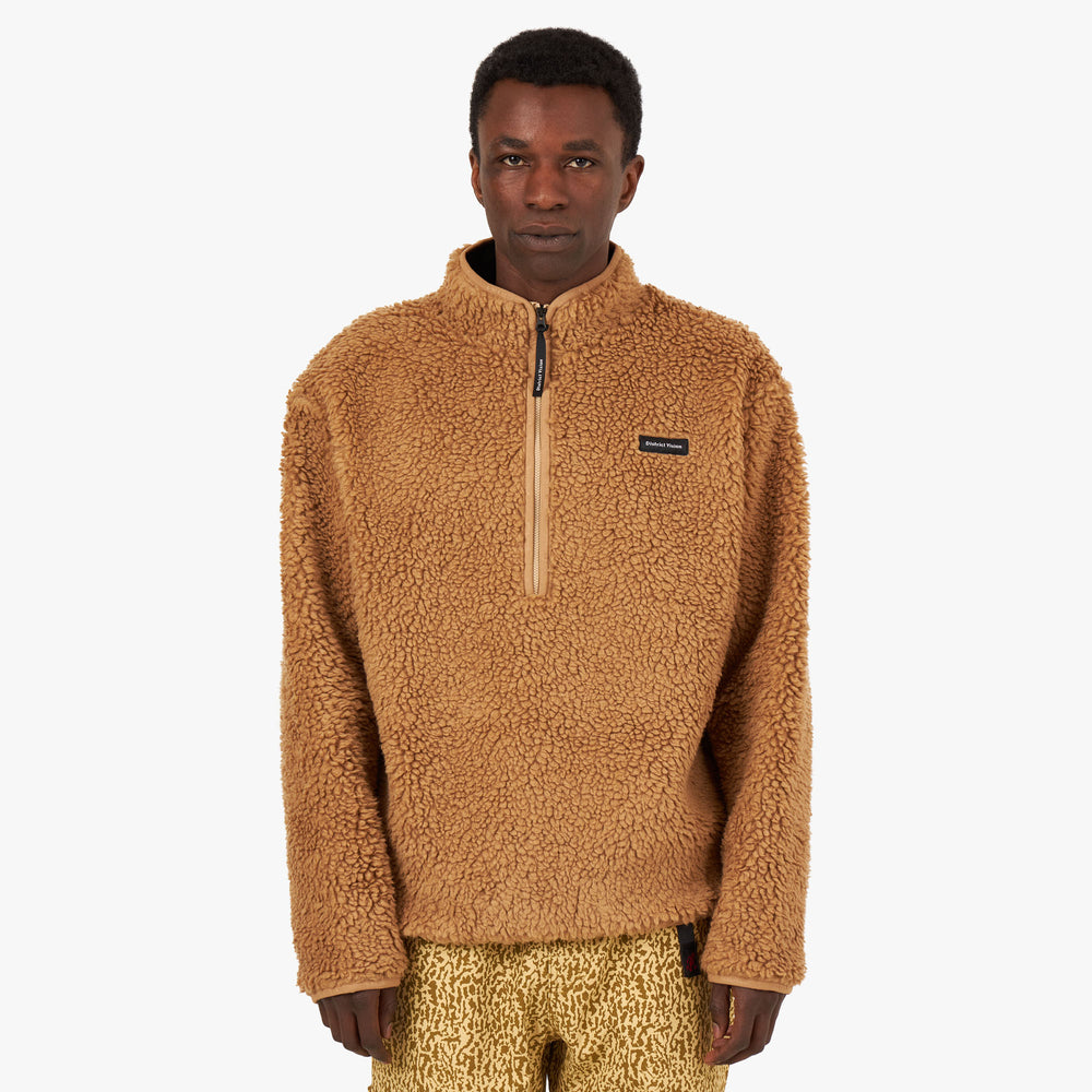 District Vision Half-Zip High-Pile Merino Fleece / Sand – Livestock