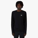 District Vision Ultralight Aloe Long Sleeve T-shirt / Black 1