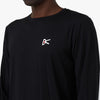 District Vision Ultralight Aloe Long Sleeve T-shirt / Black 4