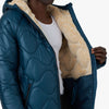 District Vision Quilted Fleece Lined Hooded Jacket / Dusk 6