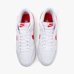 Nike Dunk Low Retro White / Picante Red - Low Top  5