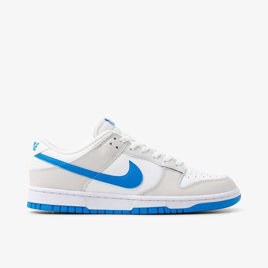 Nike Dunk Low Retro Summit White Photo Blue Platinum Tint