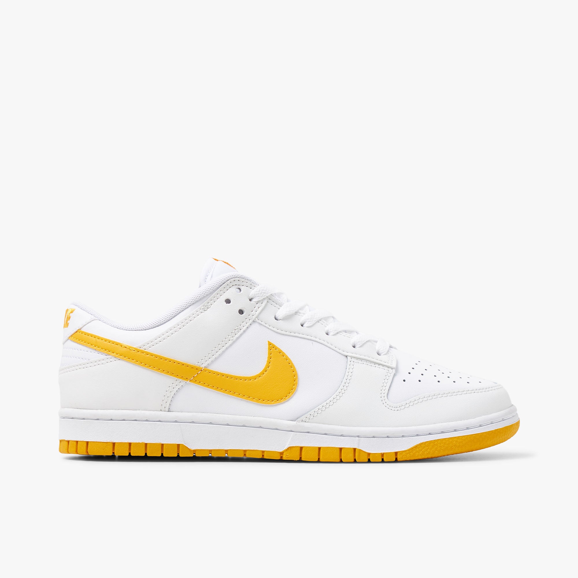 Nike Dunk Low Retro White University Gold Summit White Livestock