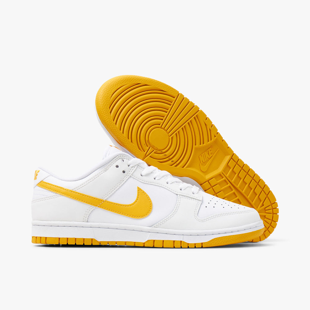 Nike Dunk Low Retro White University Gold Summit White Livestock