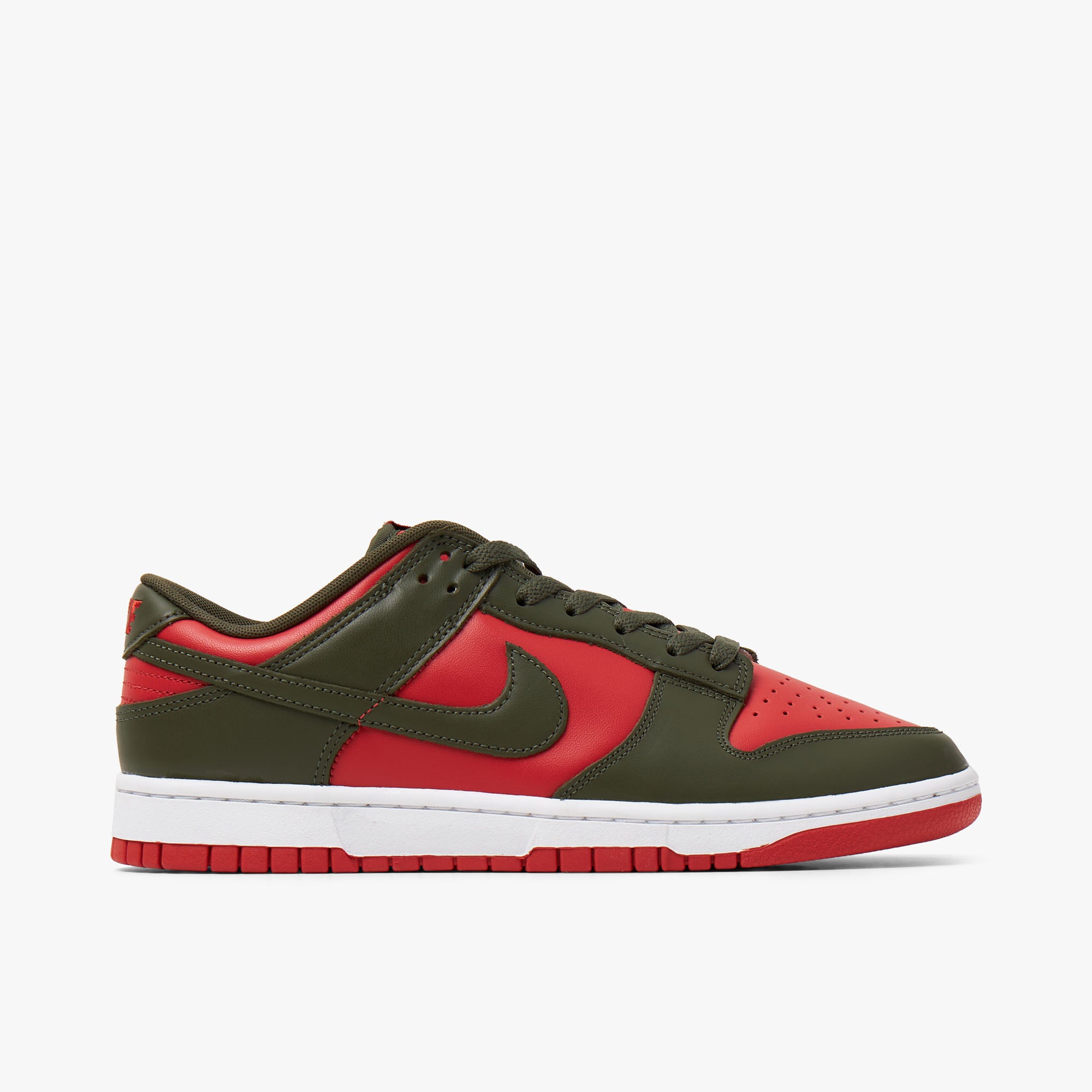 Nike Dunk Low Rétro «Rouge Mystérieux» / Cargo Khaki - Rouge Mystérieux - Low Top  1