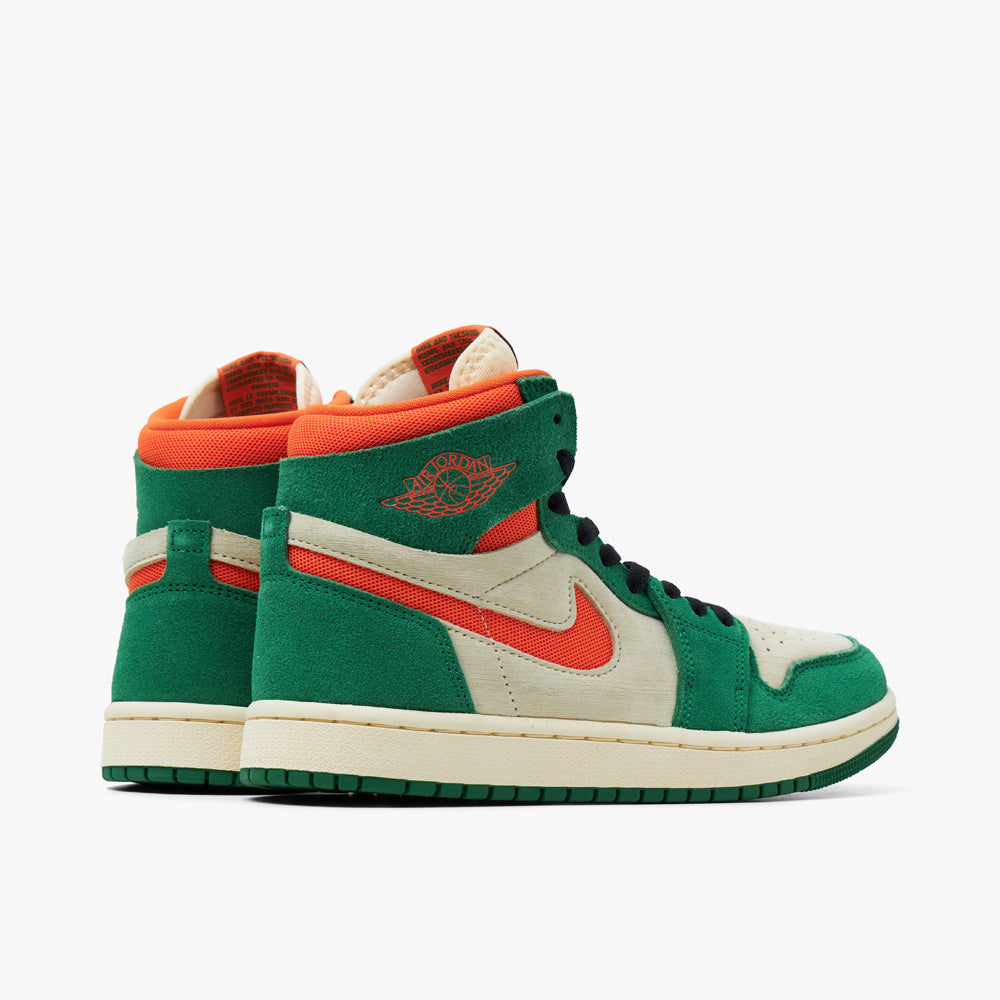Jordan 4 cheap green orange