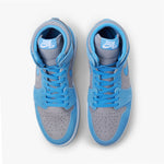 Jordan 1 Zoom CMFT 2 Cement Grey / White - University Blue - High Top  5
