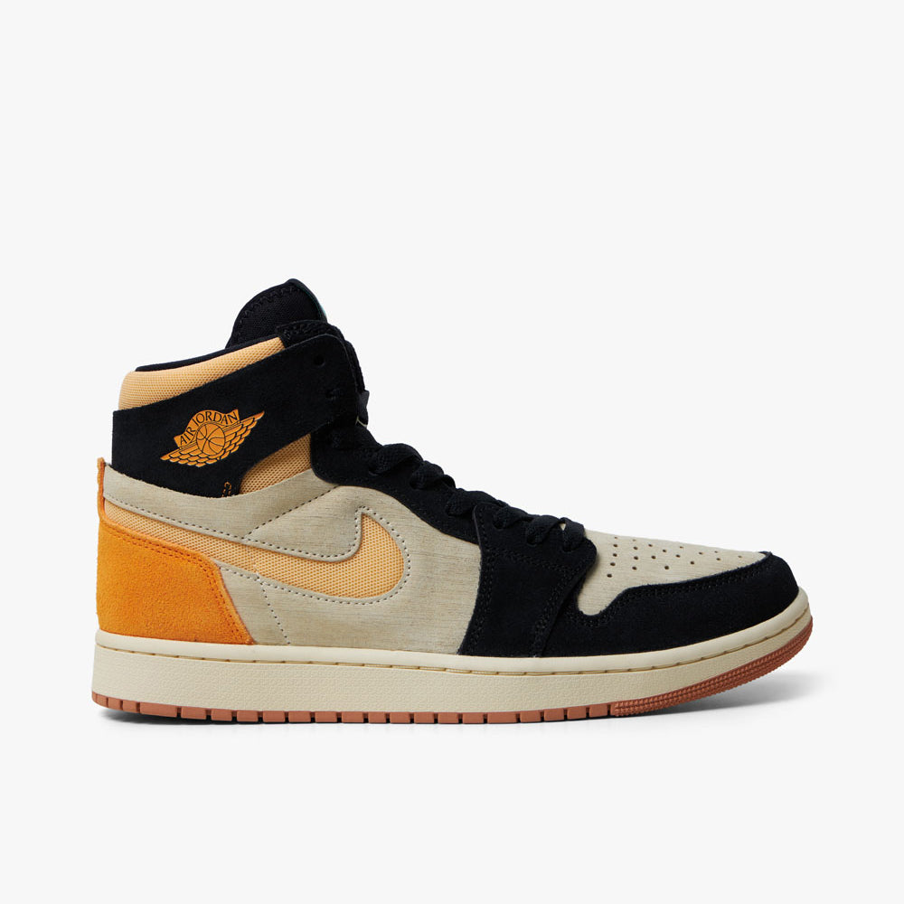 Jordan 1 Zoom CMFT 2 Muslin / Celestial Gold - Noir - High Top  1