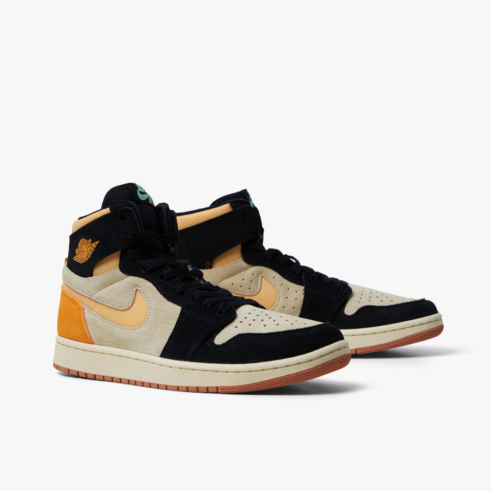 Nike jordan discount gold and black