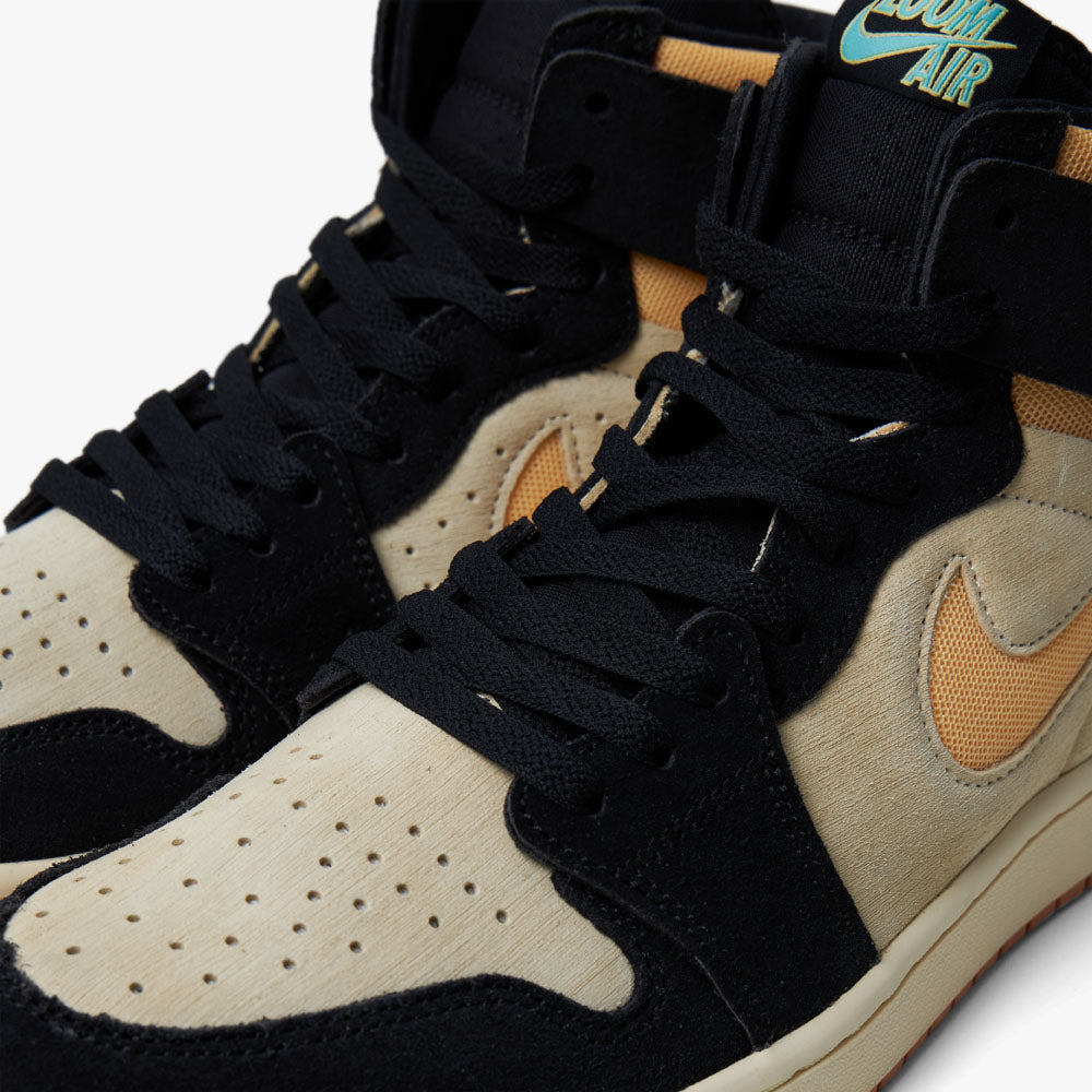 Jordan 1 Zoom CMFT 2 Muslin Celestial Gold Black Livestock