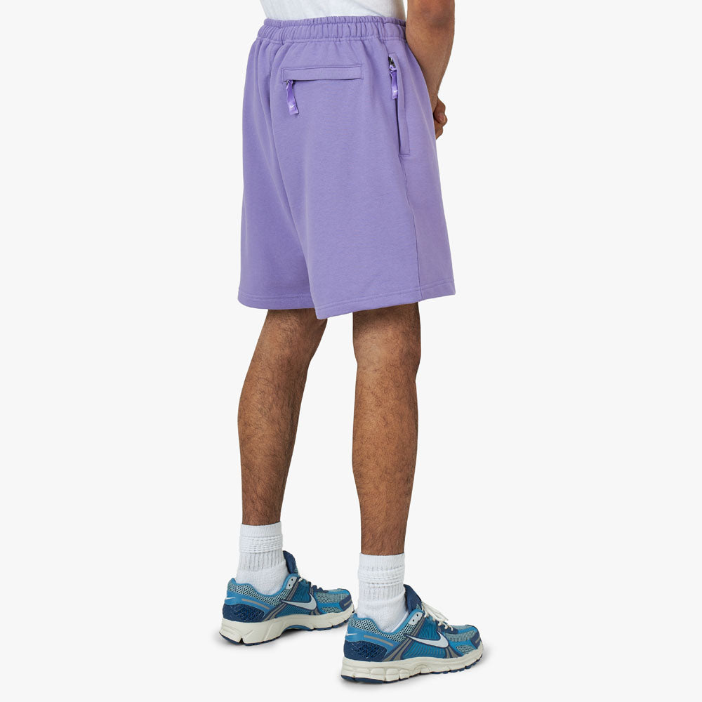 Nike Solo Swoosh French Terry Short Space Purple White Livestock