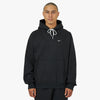 Nike Solo Swoosh Fleece Hoodie Noir / Blanc 1