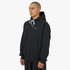 Nike Solo Swoosh Fleece Pullover Hoodie Black / White 2